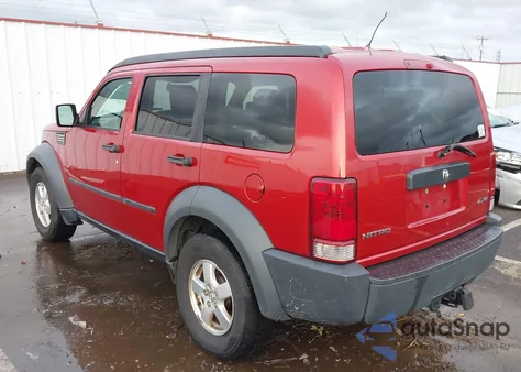 2007 Dodge Nitro Sxt from USA, damaged, VIN 1D8GU28KX7W550562